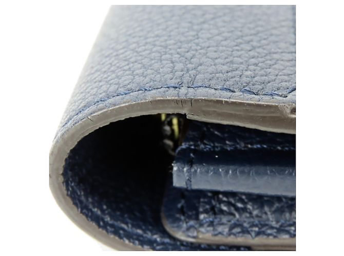 Cartera Pallas M64092 Larga de Louis Vuitton Castaño Azul marino Monograma - vista 9