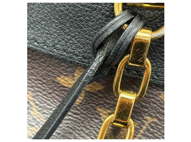 Borsa Tote Pallas di Louis Vuitton Nero Monogramma - vista 14