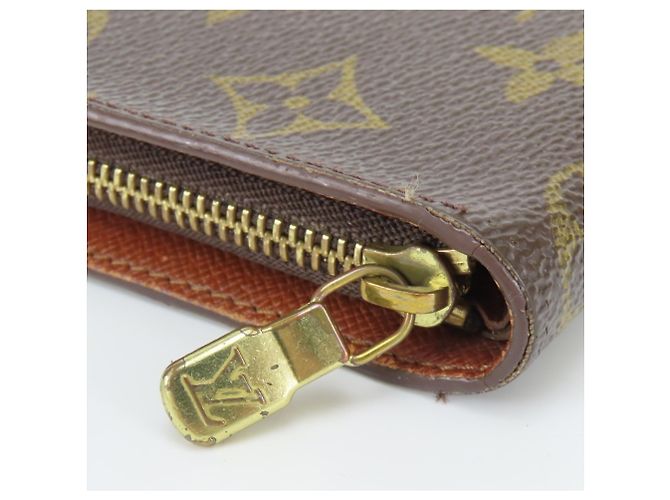 Portafoglio Lungo Louis Vuitton in Monogramma Marrone - vista 9