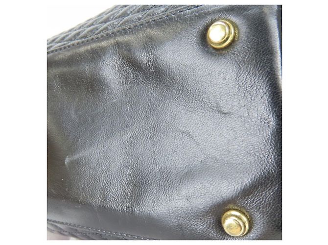 Bally gesteppte Leder-Tote Schwarz - Ansicht 10