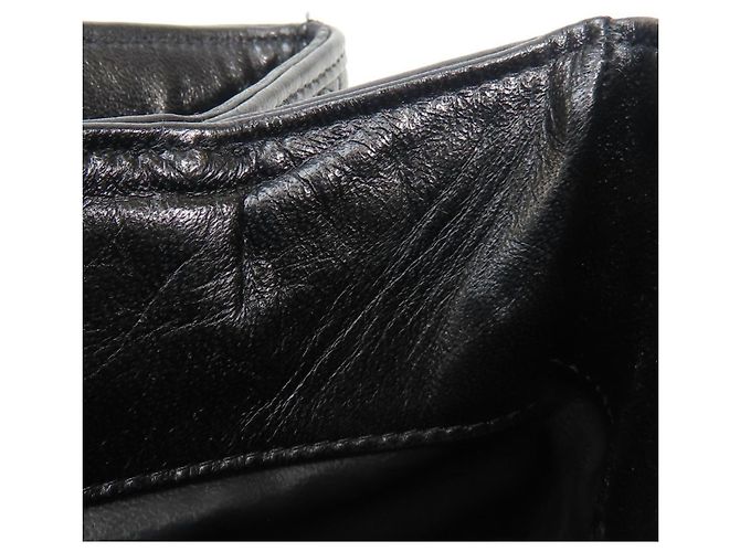 Bally gesteppte Leder-Tote Schwarz - Ansicht 18