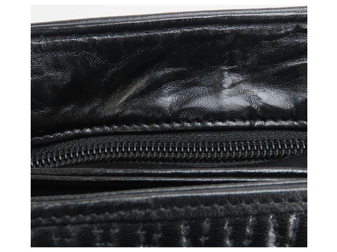 Bally gesteppte Leder-Tote Schwarz - Ansicht 19