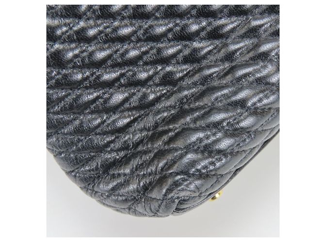 Bally gesteppte Leder-Tote Schwarz - Ansicht 7