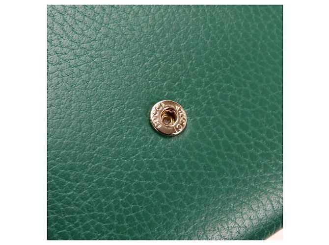 Billetera bi-fold Gucci verde - vista 10