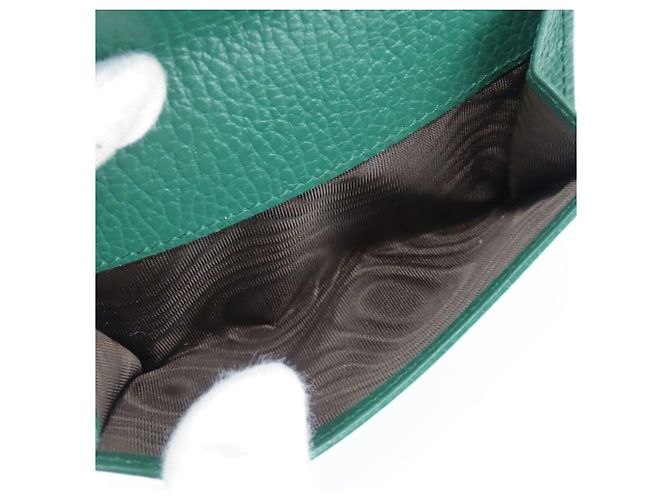 Billetera bi-fold Gucci verde - vista 12