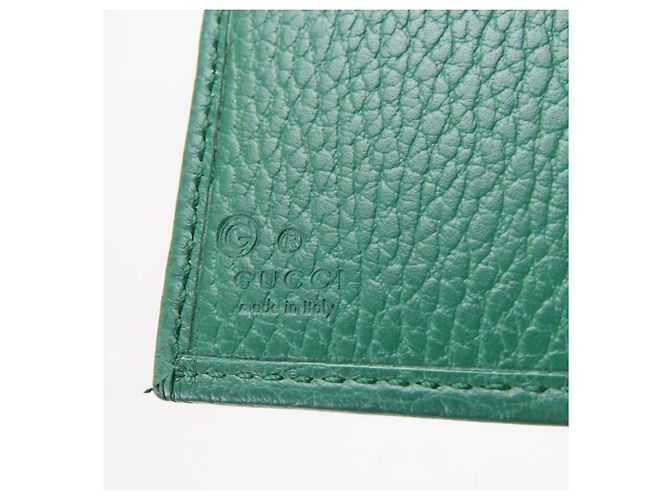 Billetera bi-fold Gucci verde - vista 15