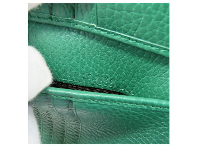 Billetera bi-fold Gucci verde - vista 16