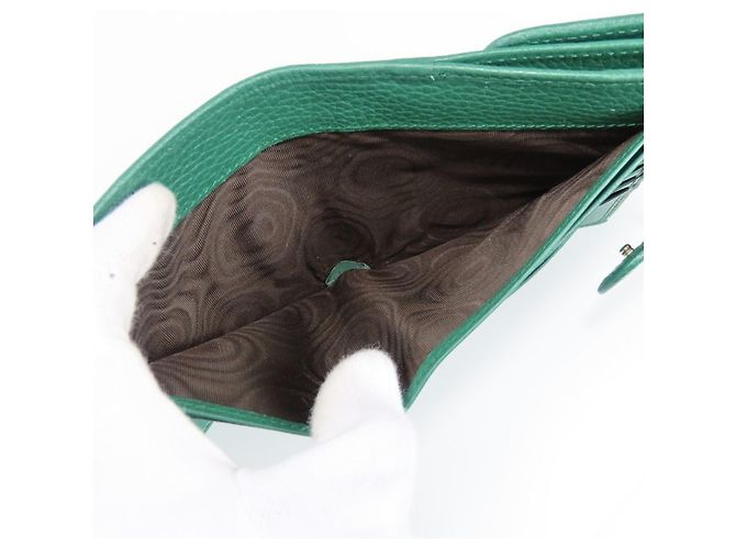 Billetera bi-fold Gucci verde - vista 19