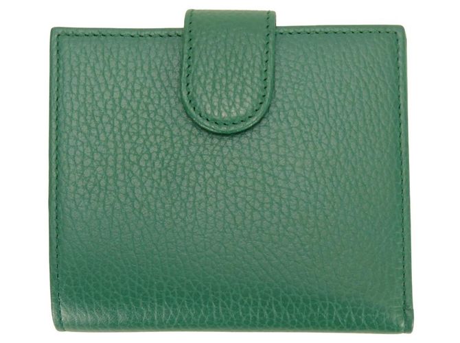 Billetera bi-fold Gucci verde - vista 3