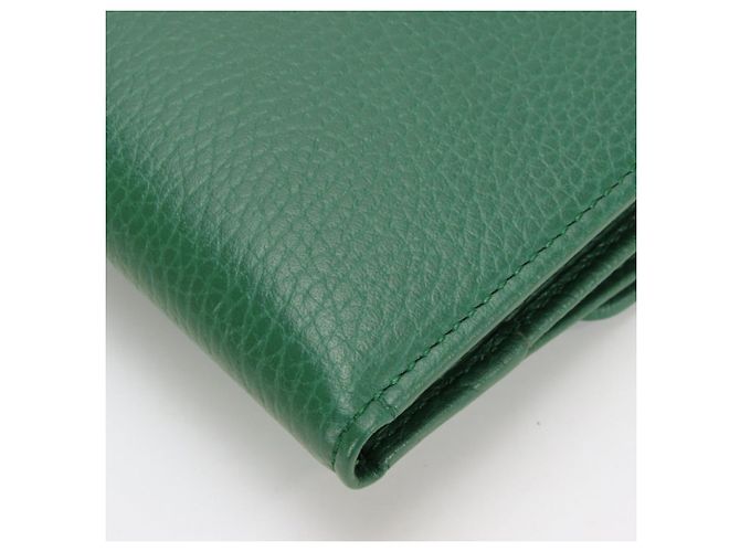 Billetera bi-fold Gucci verde - vista 7