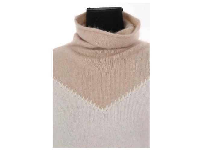 Autre Marque Pull écru - vue 2