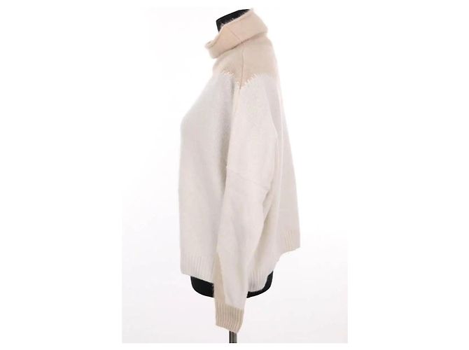 Autre Marque Pull écru - vue 3