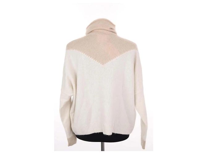 Autre Marque Pull écru - vue 4