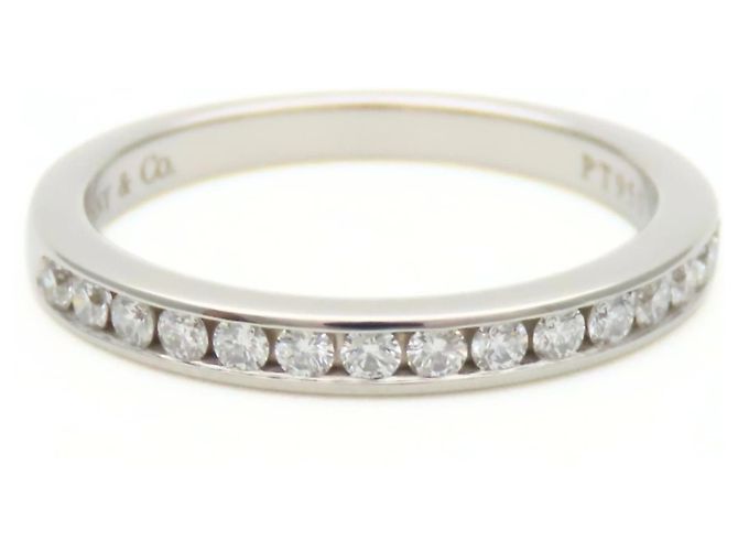 Tiffany & Co. Platinring 950 Halb-Eternity-Kreis - Ansicht 3
