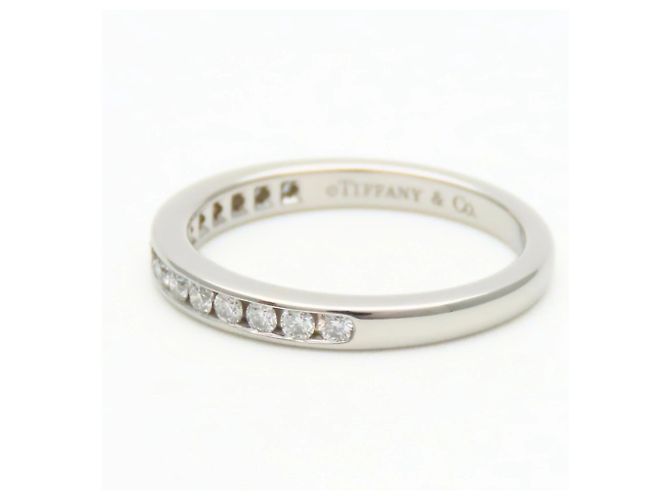 Tiffany & Co. Platinring 950 Halb-Eternity-Kreis - Ansicht 4
