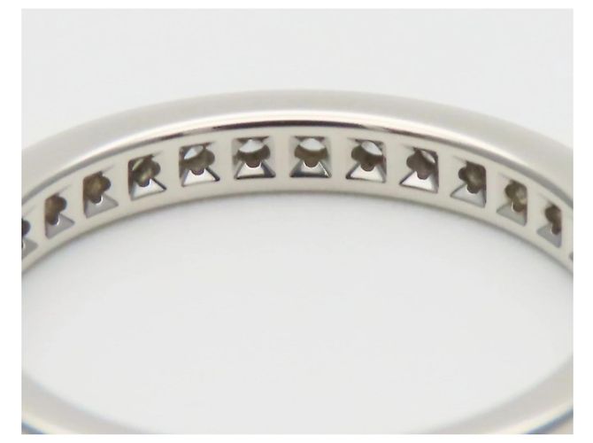 Tiffany & Co. Platinring 950 Halb-Eternity-Kreis - Ansicht 8