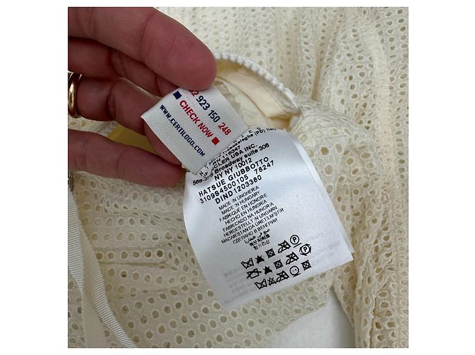 Moncler Jacke Beige Polyamid Netzstoff - Ansicht 8