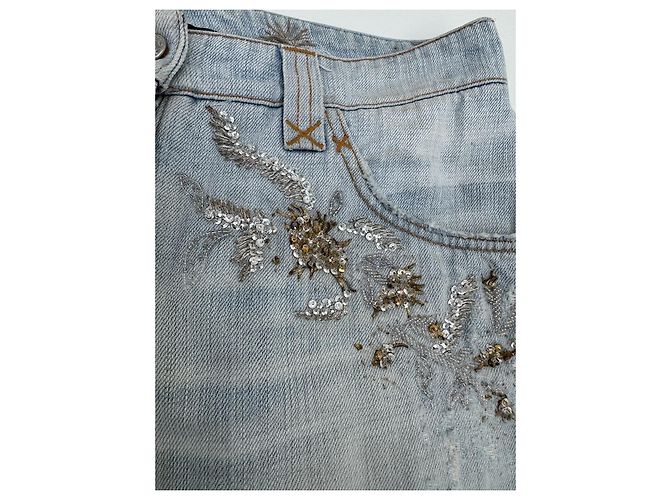 Jeans in cotone blu Dolce & Gabbana - vista 8