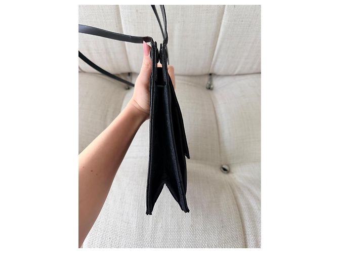 Borsa Gucci monogramma GG nera in tessuto Nero - vista 11