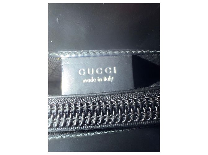 Borsa Gucci monogramma GG nera in tessuto Nero - vista 18