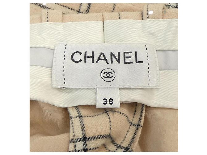 Pantalones Chanel Castaño Beige - vista 5
