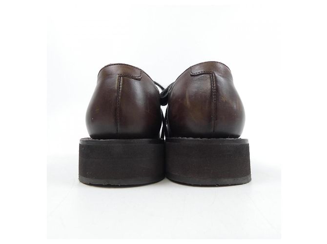 Leder Schuhe Brunello Cucinelli Braun - Ansicht 5