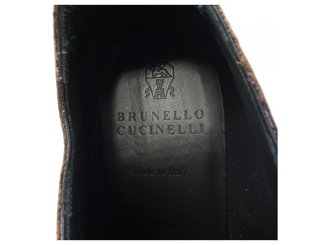 Leder Schuhe Brunello Cucinelli Braun - Ansicht 6