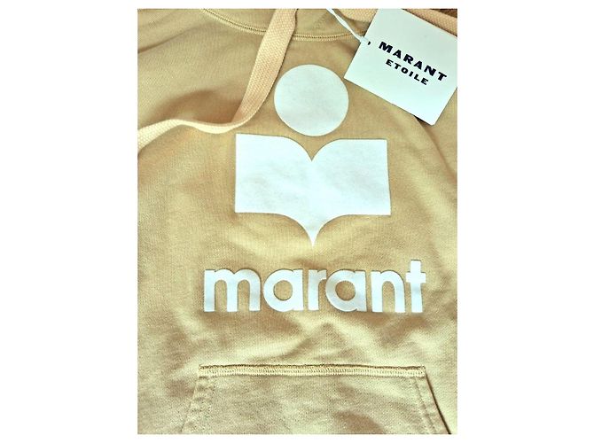 Isabel Marant Mansel Sweatshirt gelb Baumwolle - Ansicht 4