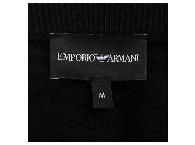Strickwaren Emporio Armani Schwarz - Ansicht 4