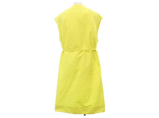 Autre Marque Gilet lungo Drawer Giallo - vista 2
