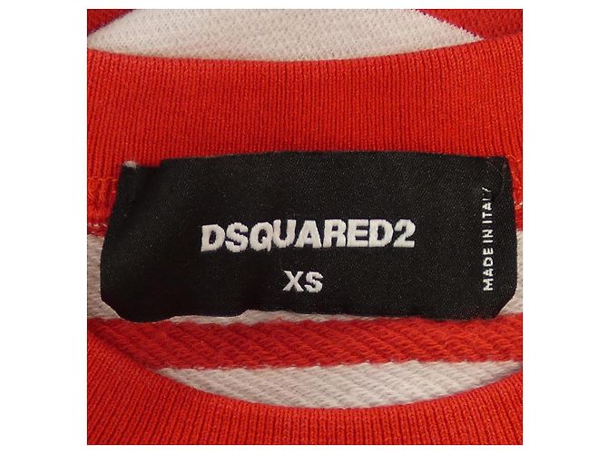 Autre Marque Sudadera Dsquared2 S71GU0423 Blanco Roja - vista 4