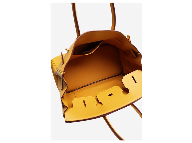 Hermès Borsa Birkin 35 Giallo Ambra 2009 - vista 6