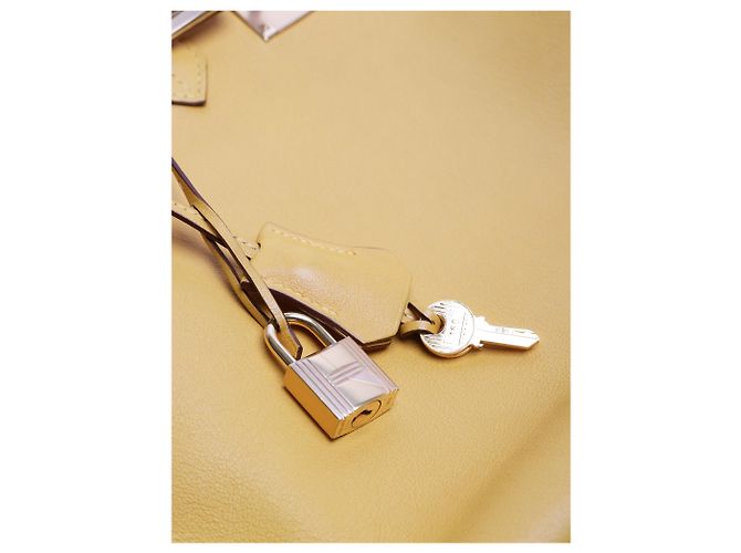 Hermès Borsa Birkin 35 Giallo Ambra 2009 - vista 9