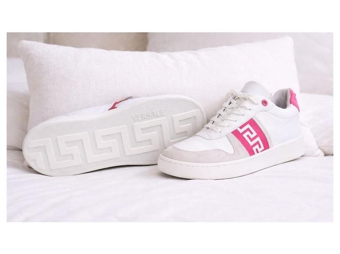 VERSACE greca weiße Sneakers - Ansicht 3