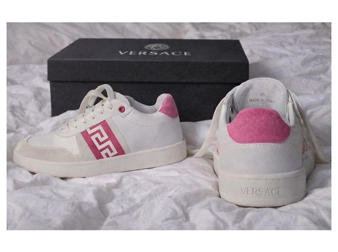 VERSACE greca weiße Sneakers - Ansicht 6