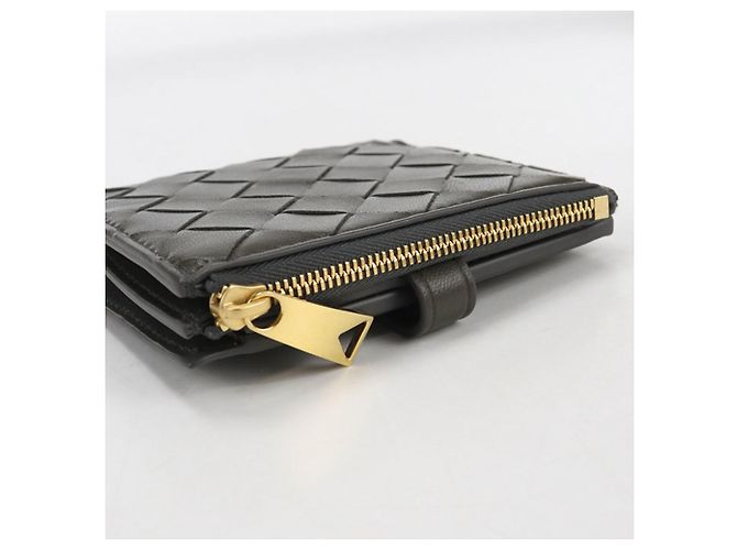 Billetera bi-fold caqui Bottega Veneta - vista 7