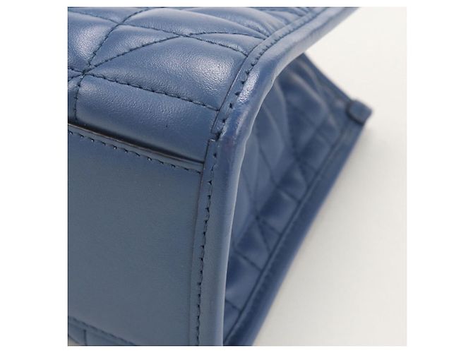 Gucci blaue Leder-Tote - Ansicht 6