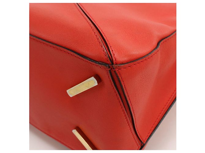 Puzzle Bolso rojo de tamaño mediano Loewe Roja - vista 5