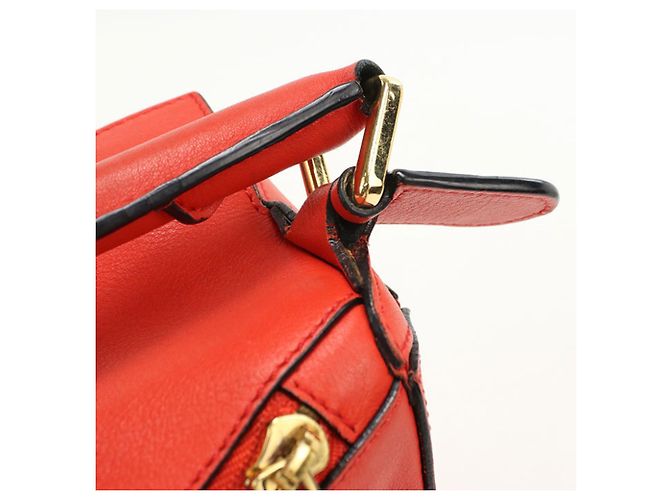 Puzzle Bolso rojo de tamaño mediano Loewe Roja - vista 6