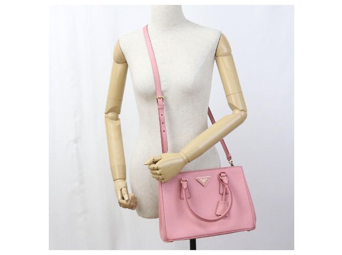 Prada Galleria Medium Tote Bag Pink - Ansicht 11