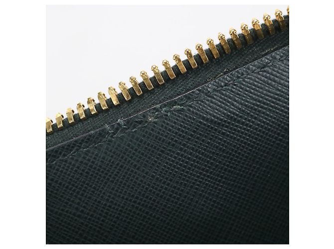 Prada Saffiano Lederhandtasche Grün - Ansicht 9