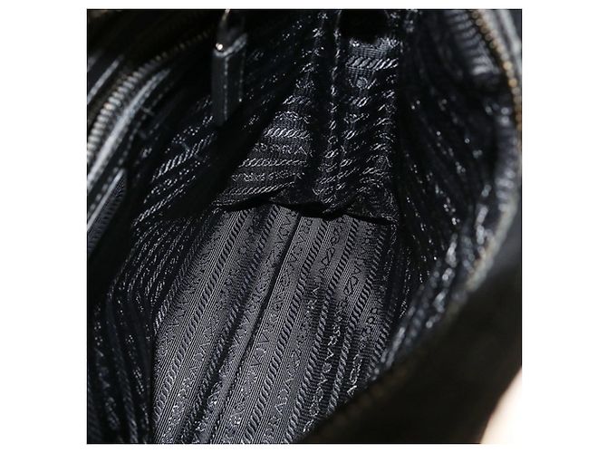 Borsa a tracolla nera da uomo Prada Nero - vista 4