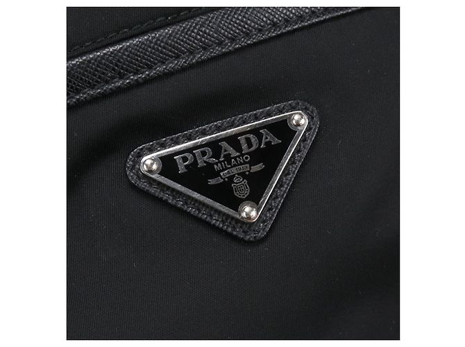 Borsa a tracolla nera da uomo Prada Nero - vista 8
