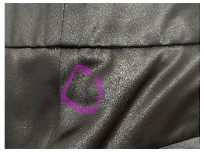 Pantalones de satén negro Chanel - vista 10