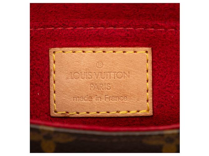 Borsa Tamburello Monogramma Marrone Louis Vuitton - vista 5