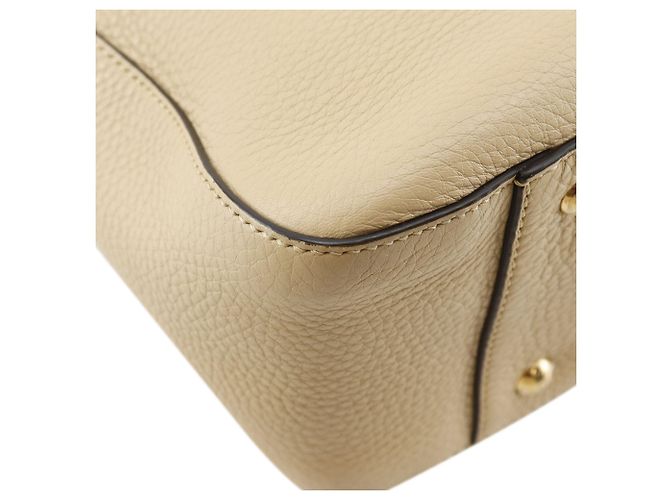 Fendi Beige Piccola Borsa Selleria FF in Pelle - vista 15