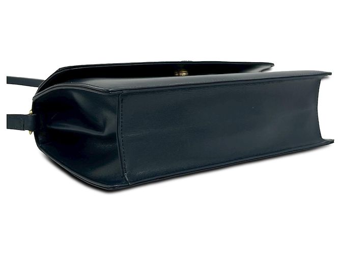 Borsa a tracolla in pelle nera Gucci Nero - vista 3