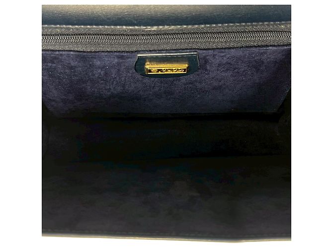 Borsa a tracolla in pelle nera Gucci Nero - vista 4