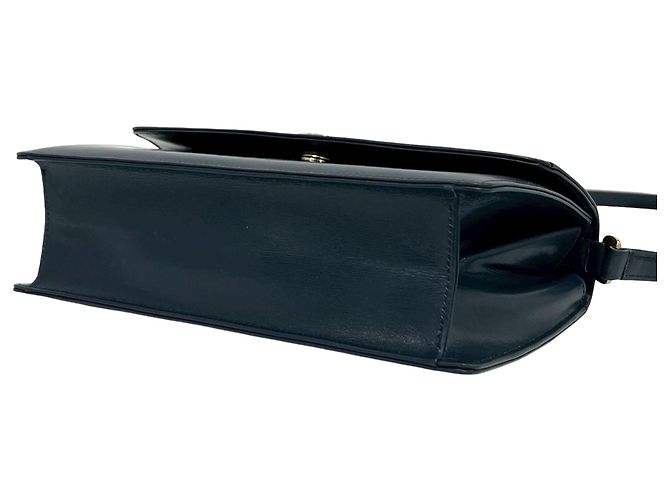 Borsa a tracolla in pelle nera Gucci Nero - vista 8