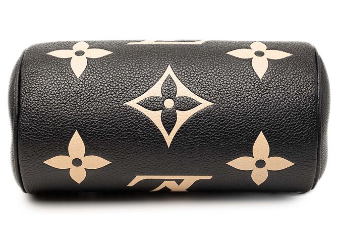 Louis Vuitton Papillon BB Giant Monogram Empreinte Bicolor Schwarz - Ansicht 3